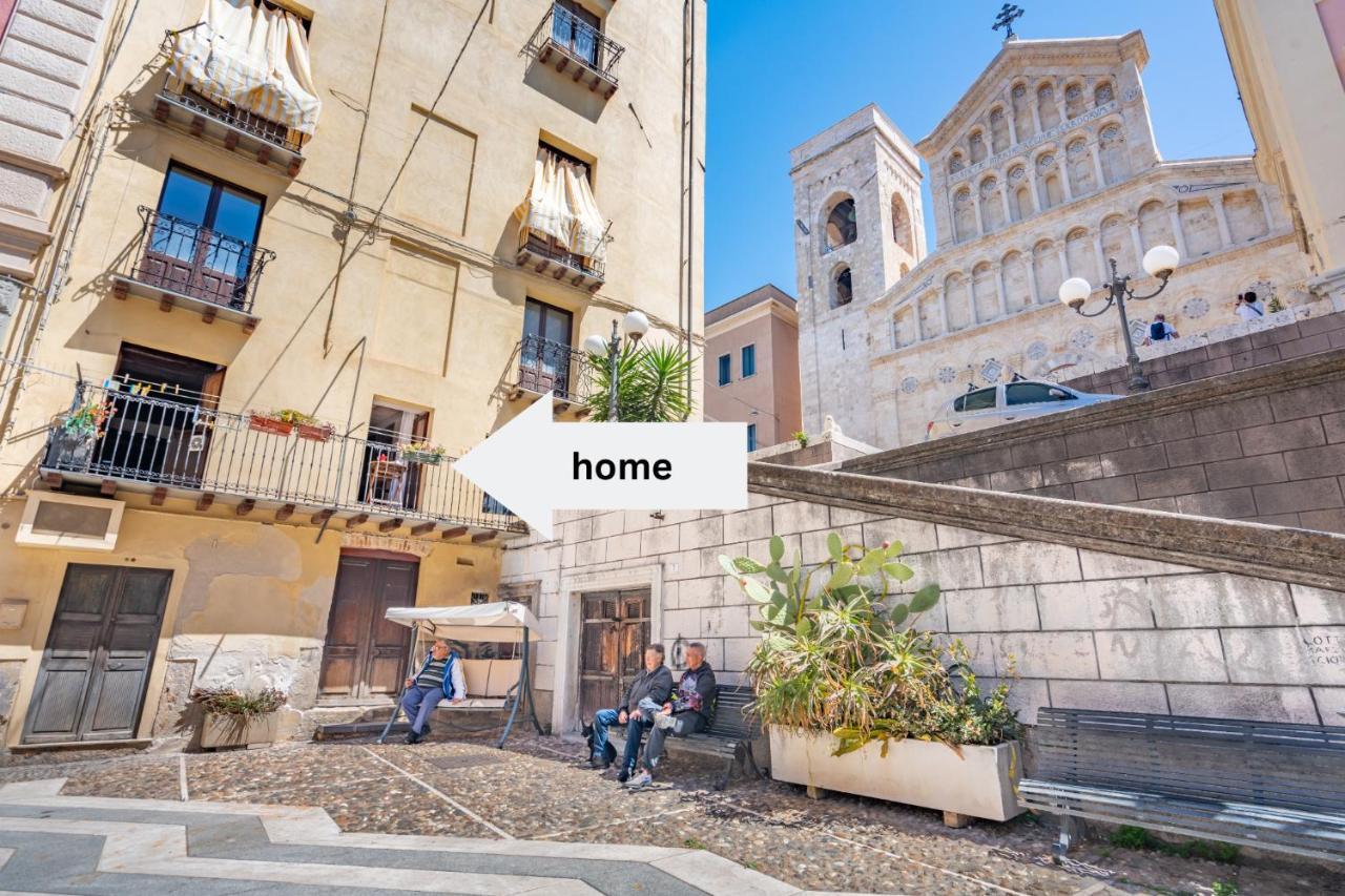 Una Splendida Vista Sulla Cattedrale - Wifi - Ac Cagliari Dış mekan fotoğraf